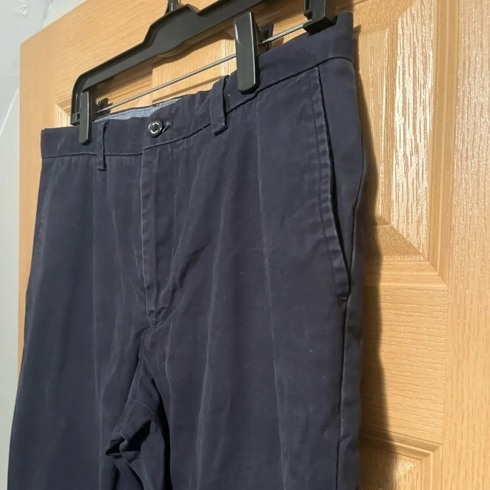 Men's Banana Republic Aiden Chino Pants in Navy 33x32